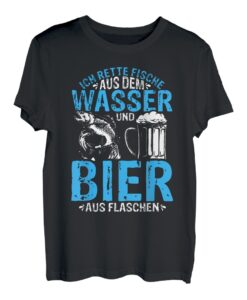 Angeln Biertrinken Bier Trinken Saufen Sauftour Biertrinker T-Shirt