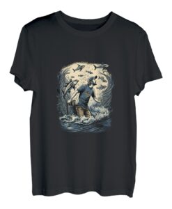 Angeln Fisch Angler T-Shirt