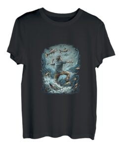 Angeln Fisch Angler T-Shirt