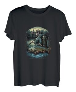 Angeln Fisch Karpfenangler T-Shirt