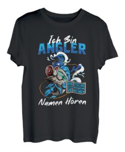 Angeln Fischer Angelrute Lustig zittern Spruch Geschenk T-Shirt