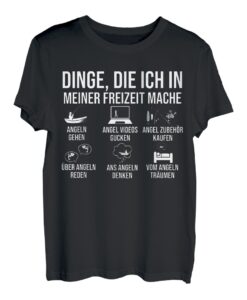 Angeln Fischer Fischen Angel Angler T-Shirt