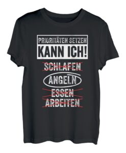 Angeln Fischer Fischen Angel Angler T-Shirt