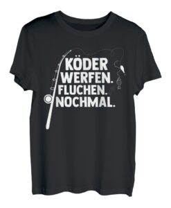 Angeln Fischer Fischen Angel Angler T-Shirt
