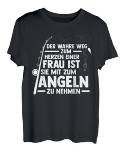 Angeln Fischer Fischen Angel Angler T-Shirt