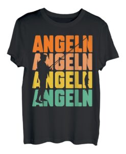 Angeln Fischer Fischen Angel Angler T-Shirt