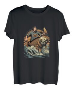 Angeln Fischer Reiten Karpfenfisch Kawaii T-Shirt