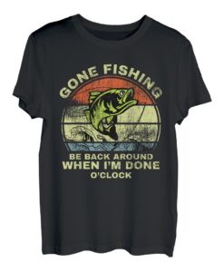 ANGELN GEGANGEN, BIN WIEDER DA, WENN ICH FERTIG BIN T-Shirt