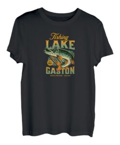 Angeln in den NC Lakes am Gastonsee T-Shirt