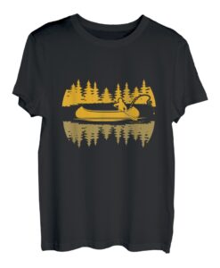 Angeln Kajak Kajak Grafik Kajak Barsch Angler T-Shirt