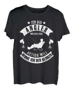 Angeln Lustig Angler Motiv Männer Frauen Fischer T-Shirt