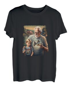 Angeln Opa Enkel Angler Vatertag T-Shirt