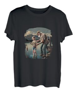 Angeln Opa Enkelin Angler Vatertag T-Shirt