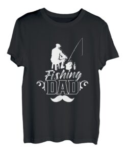Angeln Papa Angler Vater Fischen Papi Vatertag T-Shirt
