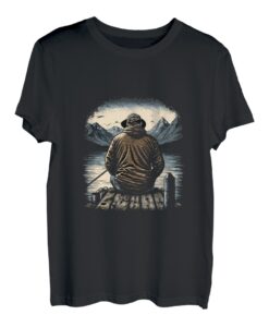 Angeln See Fangfisch Fischer Fischer T-Shirt