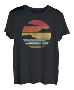 Angeln Shirt. Jahrgang Fischer T-Shirt. Vintage