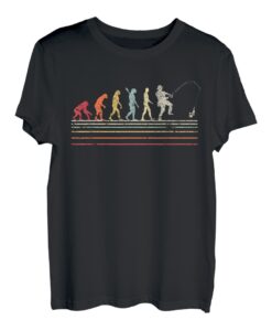 Angeln Shirt. Jahrgang Fischer T-Shirt. Vintage