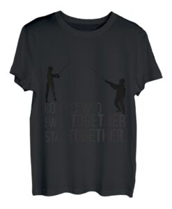 Angelpaare, die zusammen schaukeln, bleiben zusammen T-Shirt