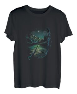 Angelrute Fisherman Fisherwoman T-Shirt