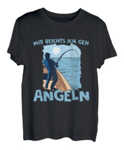 Angeltrip Stylisches Mir reichts ich gehe Angel für Angler T-Shirt