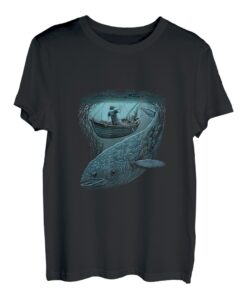 Angelwal Angler Fischerfrau T-Shirt