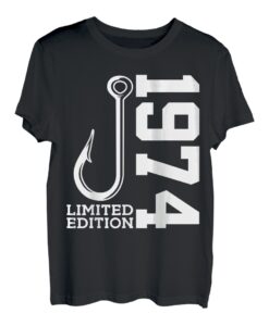 ANGLER 49. GEBURTSTAG ANGELN LIMITED EDITION 1974 T-Shirt