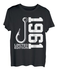 ANGLER 62. GEBURTSTAG ANGELN LIMITED EDITION 1961 T-Shirt