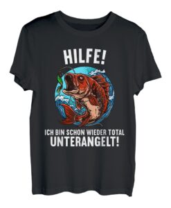 Angler Angeln Fisch Fischen lustiges Angel T-Shirt