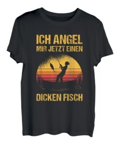 Angler Fischer Fisch Damen Sprüche Ausrüstung Kleidung T-Shirt
