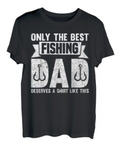 Angler Fischer Vater Fischer Papa Fisch T-Shirt