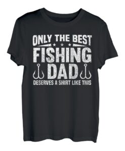 Angler Fischer Vater Fischer Papa Fisch T-Shirt