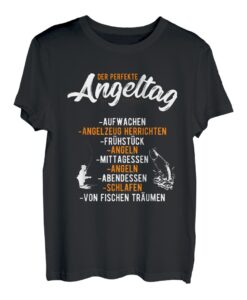 Angler Geschenk-Idee fürs Fischen und Angeln, Motiv-Sprüche T-Shirt