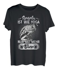 Angler Herren Lustig & Angeln Fischer Damen Fischen Fisch T-Shirt