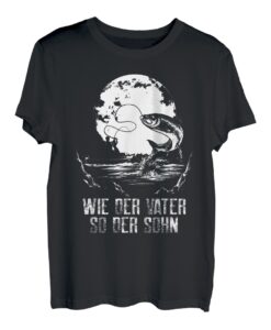 Angler T-Shirt - Wie der Vater so der Sohn fischen & angeln