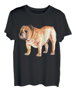 Aquarell | Englische Bulldogge T-Shirt