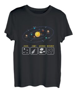 Astronomie Galaxie Wissenschaft Weltraum-Sonnensystem Nerd T-Shirt