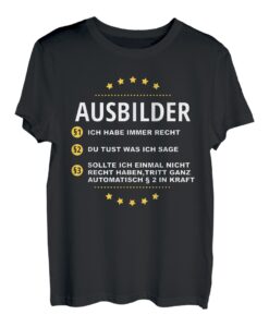 Ausbilder Azubi Lehre Lustige Geschenkidee T-Shirt