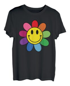 Autismus, Smiley, Sonnenblume, Smiley, Autismus, Bewusstsein T-Shirt