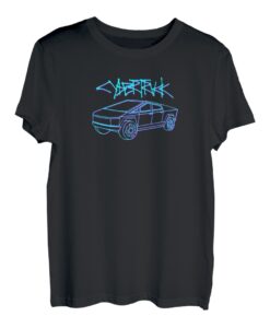 Autonomer, selbstfahrender, elektrischer Cyber-Pick-up-Truck T-Shirt