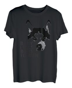 Baby Born To Run Husky Lustiges Zitat Schwarz / Weiß T-Shirt