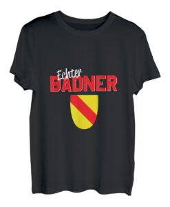 Baden Badner Schwarzwald lustiger Spruch Herren Damen T-Shirt