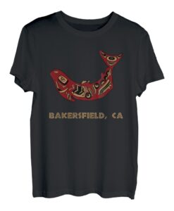 Bakersfield CA Indianer Lachsangler T-Shirt