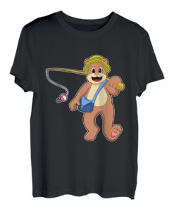 Bär Hapfox Angeln T-Shirt