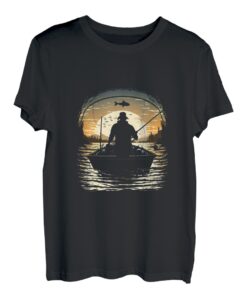 Barsch Angeln Angler Fischrute Angeln T-Shirt