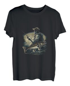 Barsch Angeln Fischer Angeln T-Shirt