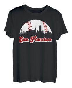 Baseball San Francisco Vintage Riesenball National Pastime T-Shirt