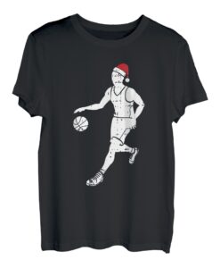 Basketballspieler Weihnachten Pyjama Cool Sport X-Mas T-Shirt