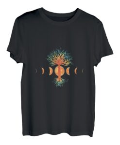 Baum des Lebens Wikinger Keltischer Baum des Lebens nordisches Design T-Shirt