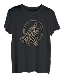 Be a Wolf T-Shirt für Männer, Frauen oder Kinder Trend Moon Edition T-Shirt