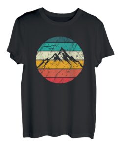 Berge Retro Vintage Berg Wandern Bergsteiger Wanderer T-Shirt
